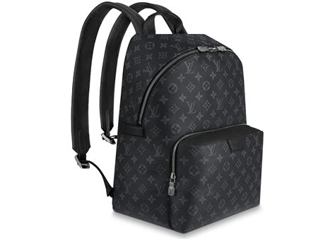 louis vuitton black monogram backpack